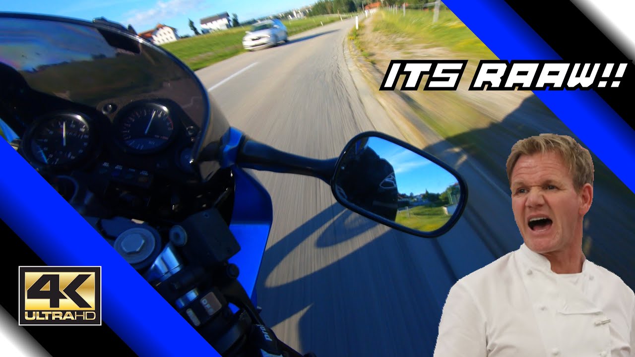 When your throttle is stuck open almost RAW video
