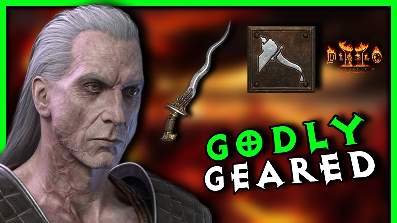 Самый БОЖЕСТВЕННЫЙ отравленный кинжал Некро из когда-либо созданных — Diablo 2 Resurrected