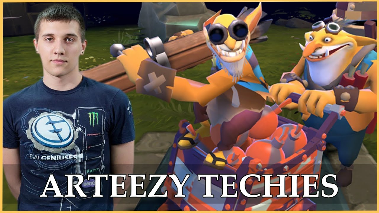 EG.Arteezy Techies Gameplay @ TI4 All-Stars Game