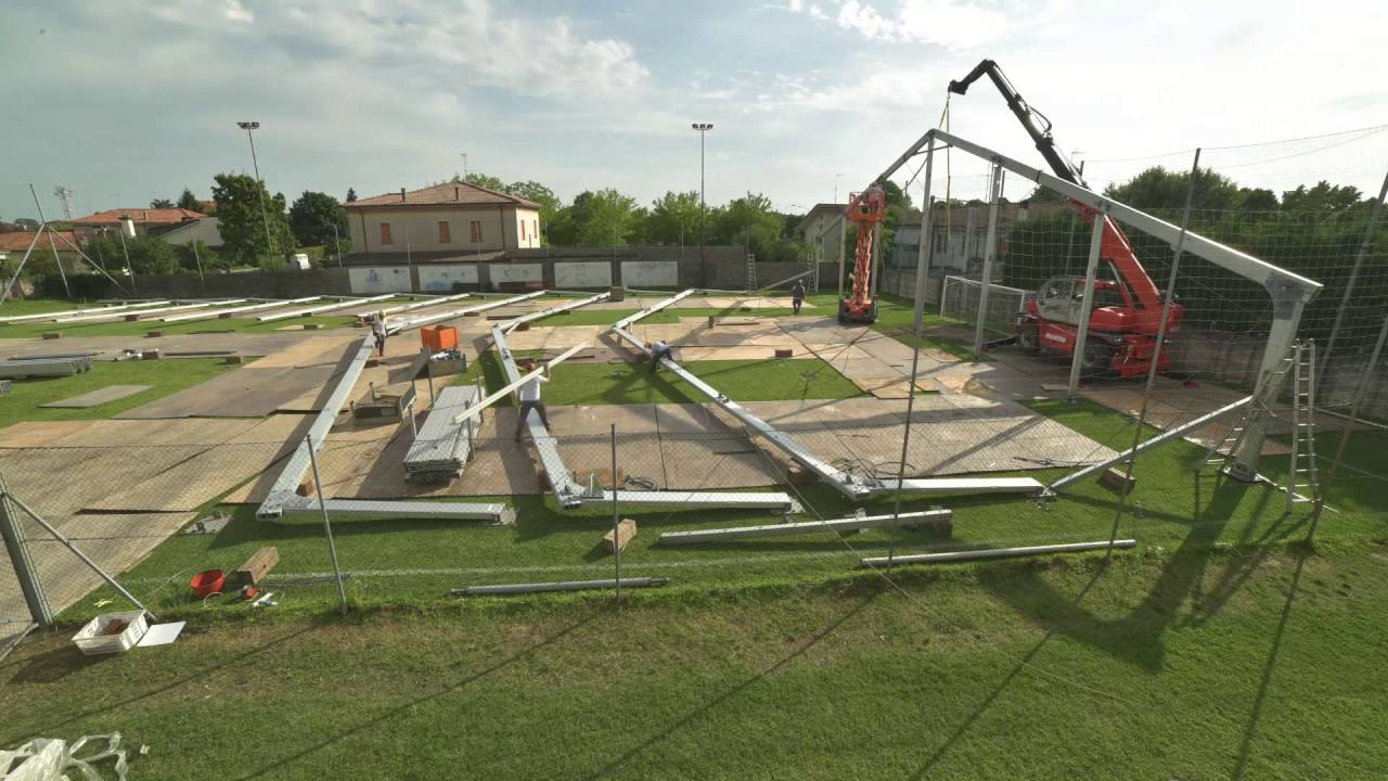 Montaggio Capannone 1° giorno