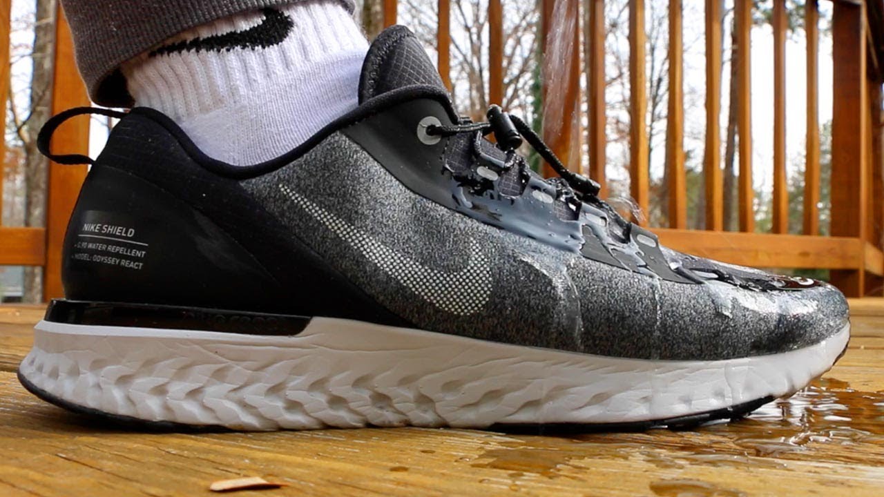 Solution To Wet Socks (Nike Odyssey React Shield Review)