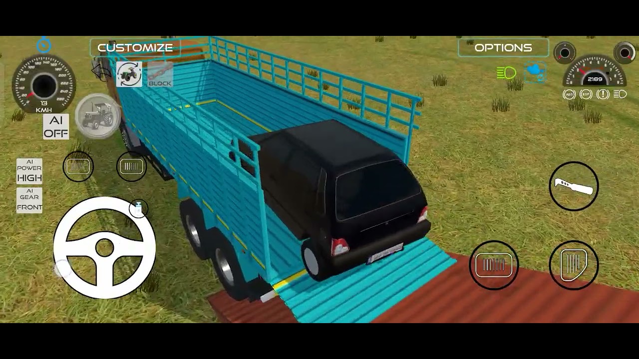 Loaded heavy car Alto and Fronx in truck 🚛🏁#trending #ytviralvideo #reels #subscribe #gaming 