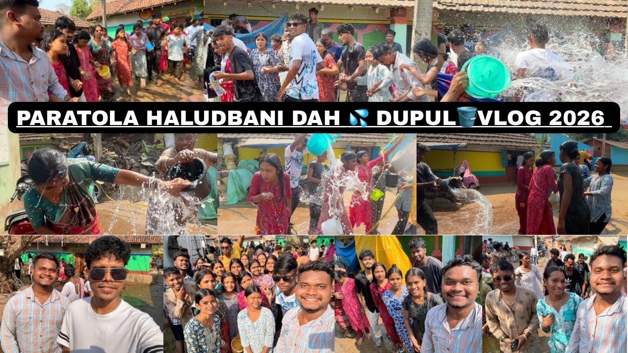  PARATOLA HALUDBANI BAHA🌿🌺DOSAR DAH 💦 DUPUL VLOG VIDEO 2026 ll New santhali vlog video 2026 ll 