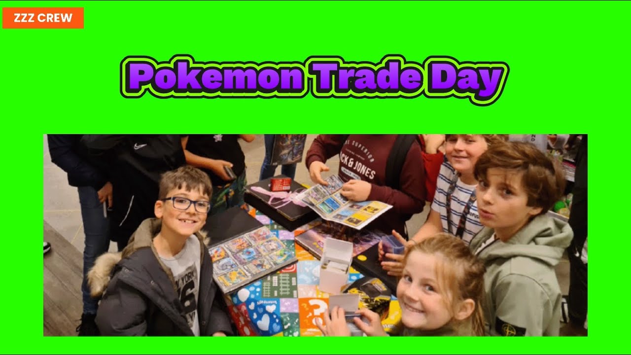 Pokémon Trade Day At Our Local Pokémon Store!