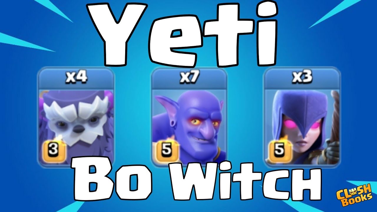 YETIBOWITCH BEST 3 STAR STRATEGY FOR LEGENDS!! TH13 ATTACK STRATEGY | CLASH OF CLANS |