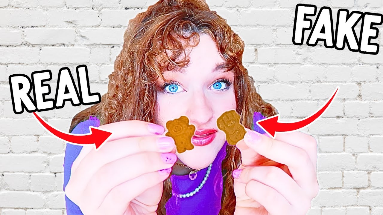 REAL VS FAKE Food Challenge w/The Norris Nuts