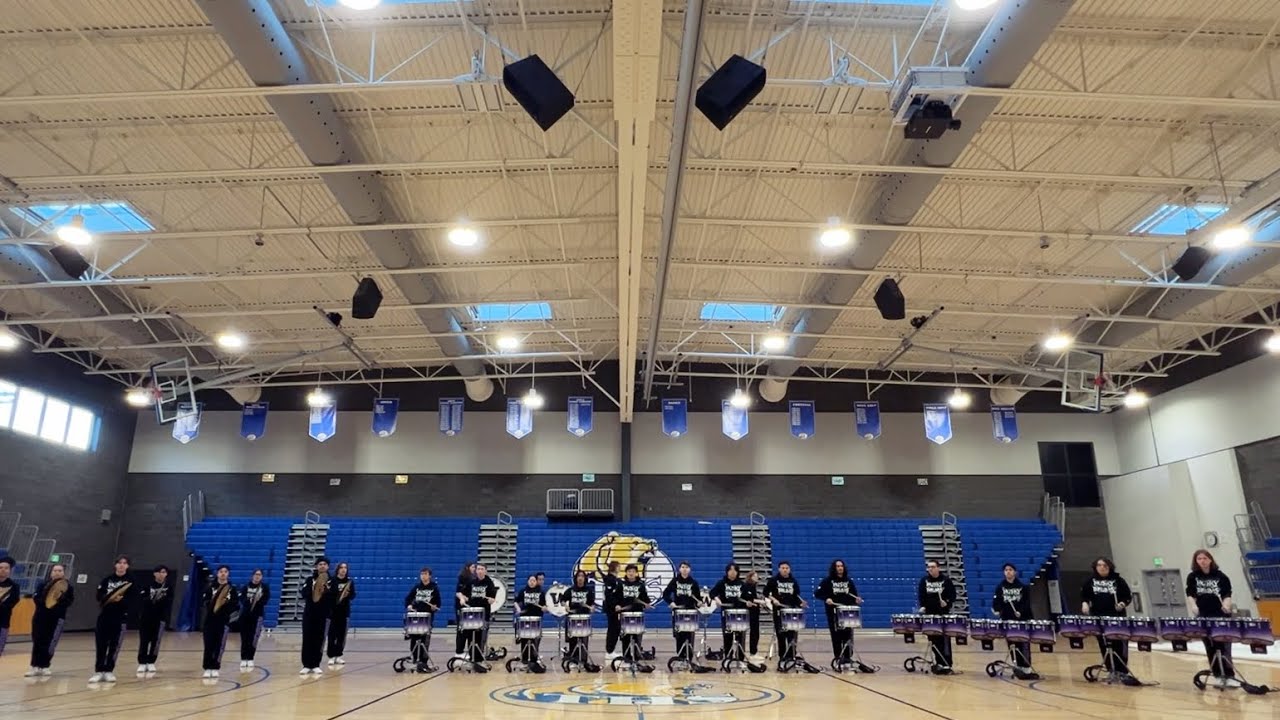 UW Husky Winter Drumline Tahoma HS Exhibition 2024