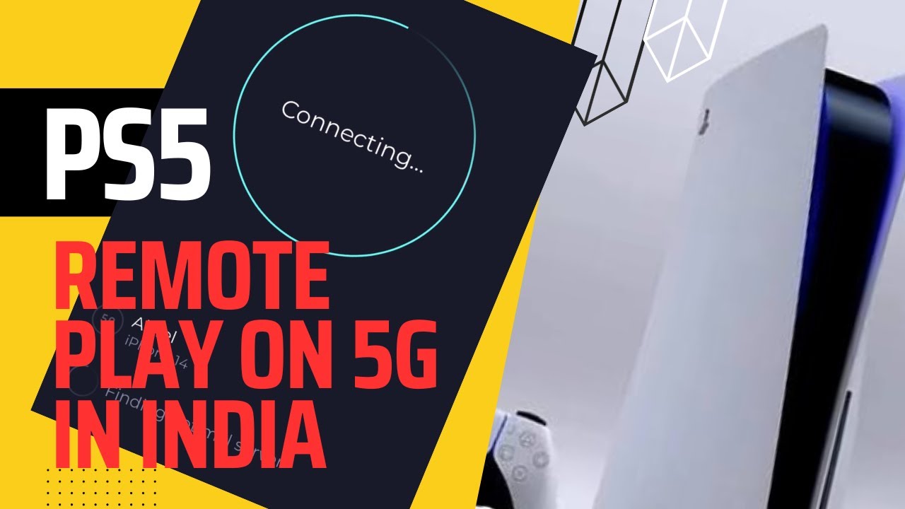 PS5 Remote play test on 5G in India