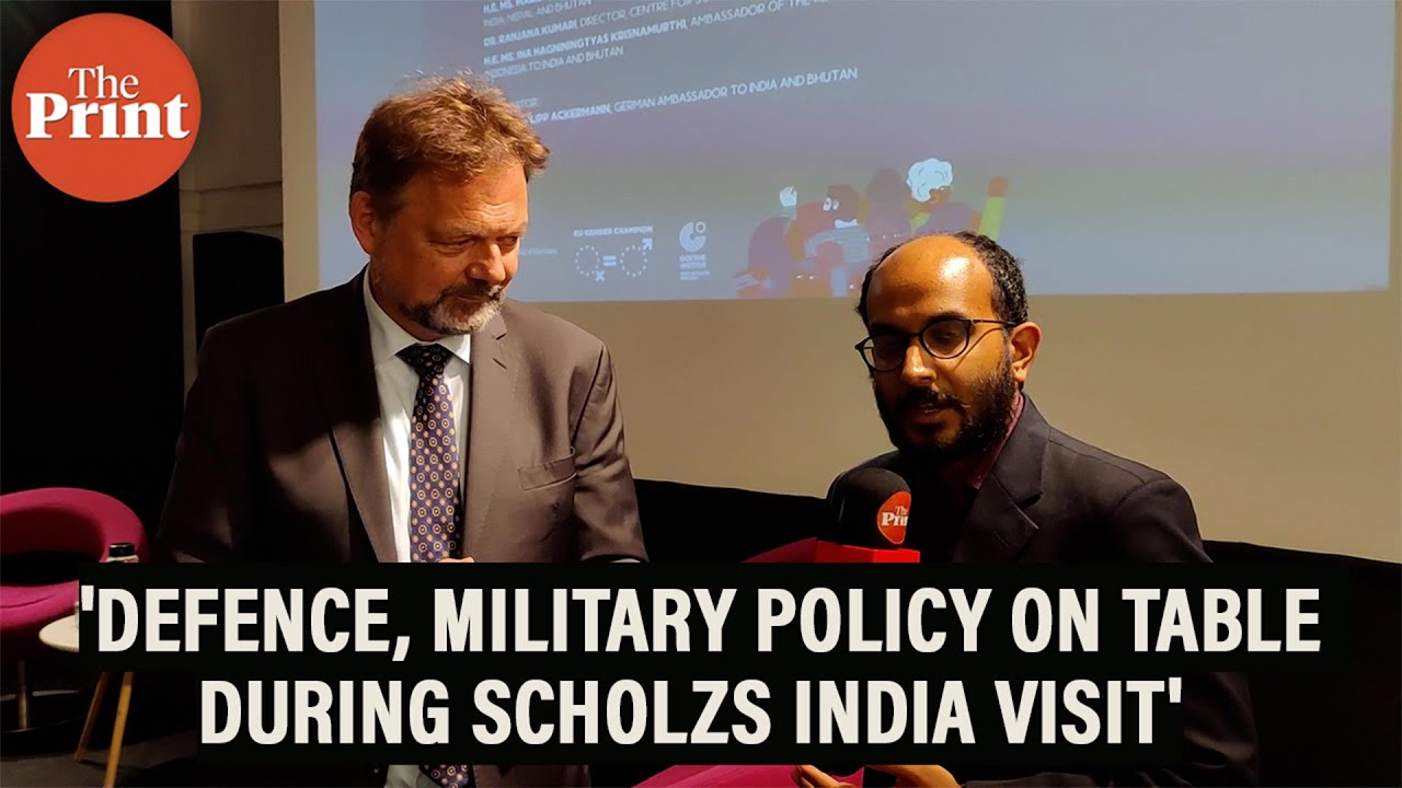 Defence, military policy on table during Chancellor Scholz&rsquo;s visit to India, says German envoy