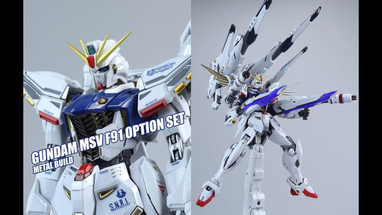 【评头论足】拯救销量的稻草！BANDAI万代 MB 高达F91 MSV 武器配件包METAL BUILD  GUNDAM F91 MSV OPTION SET GUNPLA REVIEW