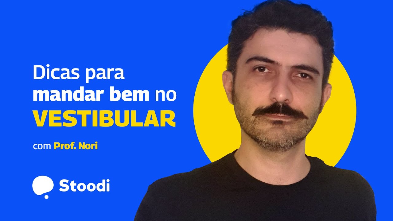 10 dicas do Prof. Nori para se dar bem no Enem e no vestibular