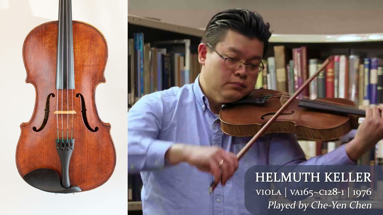 (SOLD) Helmuth Keller viola 1976 / Che-Yen Chen / at the Metzler Violin Shop