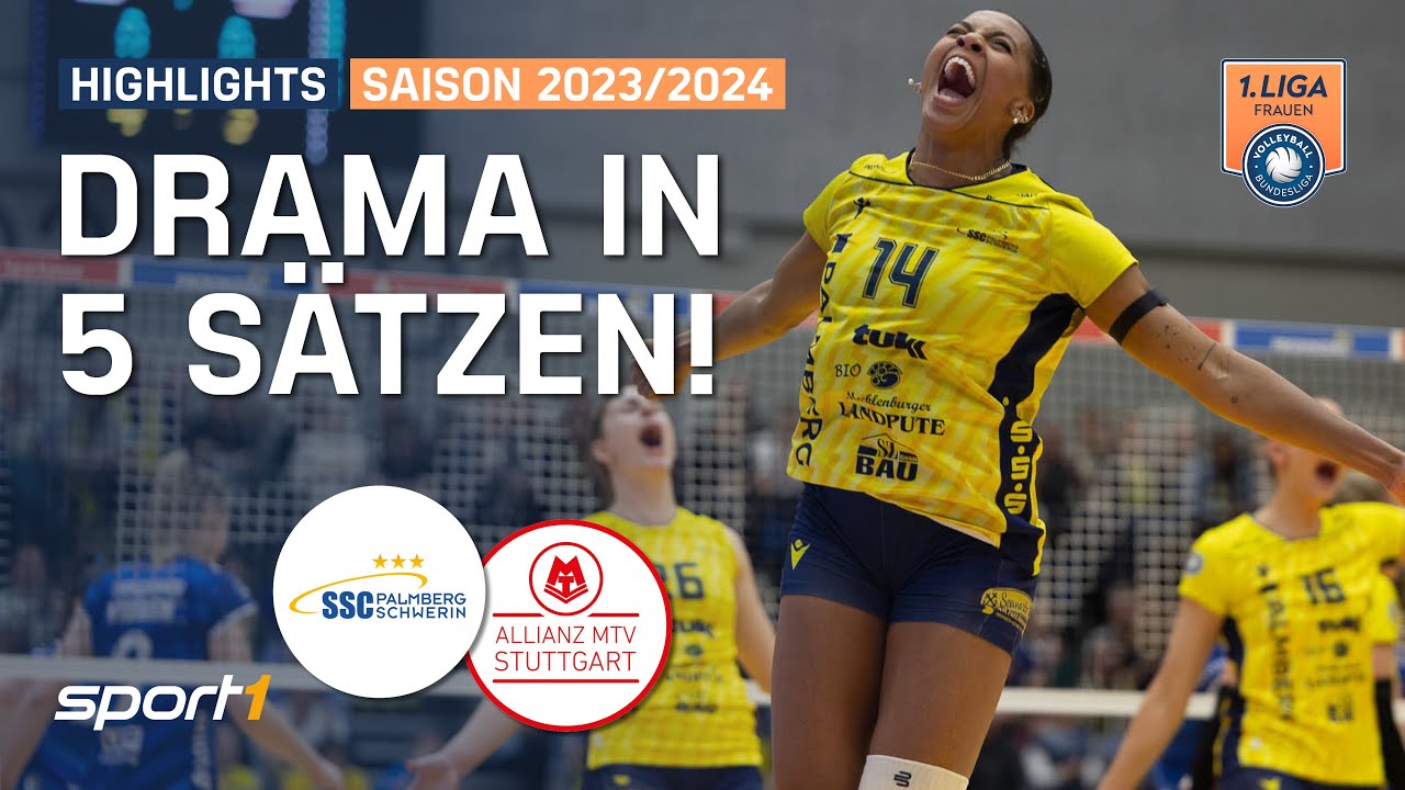 Wie spannend kann ein Finalspiel sein ? 😮 | Match Highlights | 1. Volleyball Bundesliga Frauen