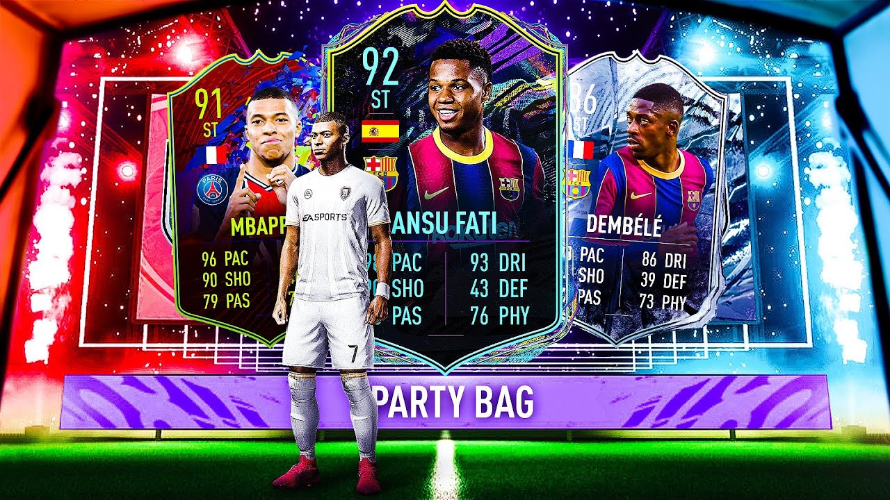 THIS IS WHAT I GOT IN 30x FUTURE STARS PARTY BAG PACKS! #FIFA21 ULTIMATE TEAM
