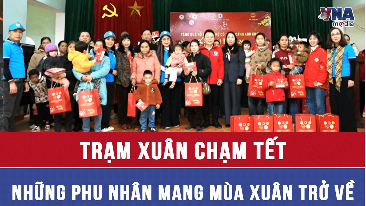 Trạm Xuân Chạm Tết: Những phu nhân mang mùa xuân trở về - VNAMedia