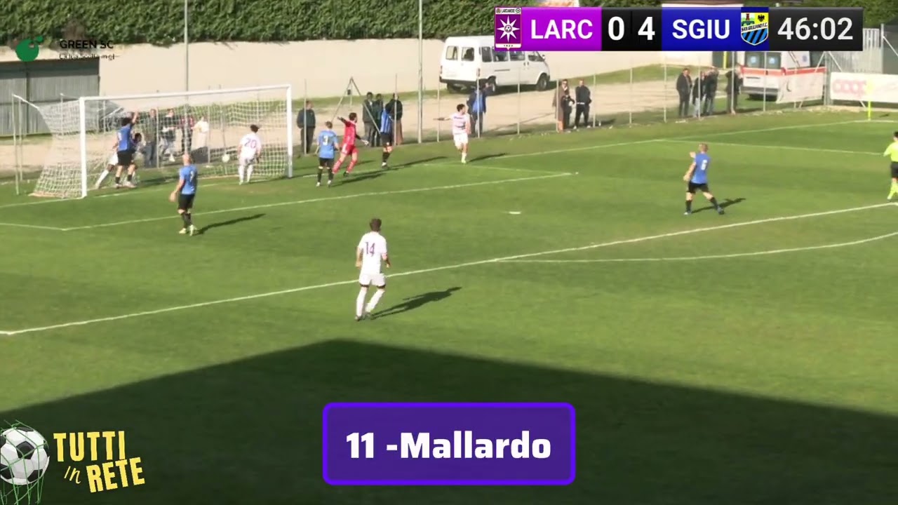 LARCIANESE  4 - 5  SAN GIULIANO - Highlights 