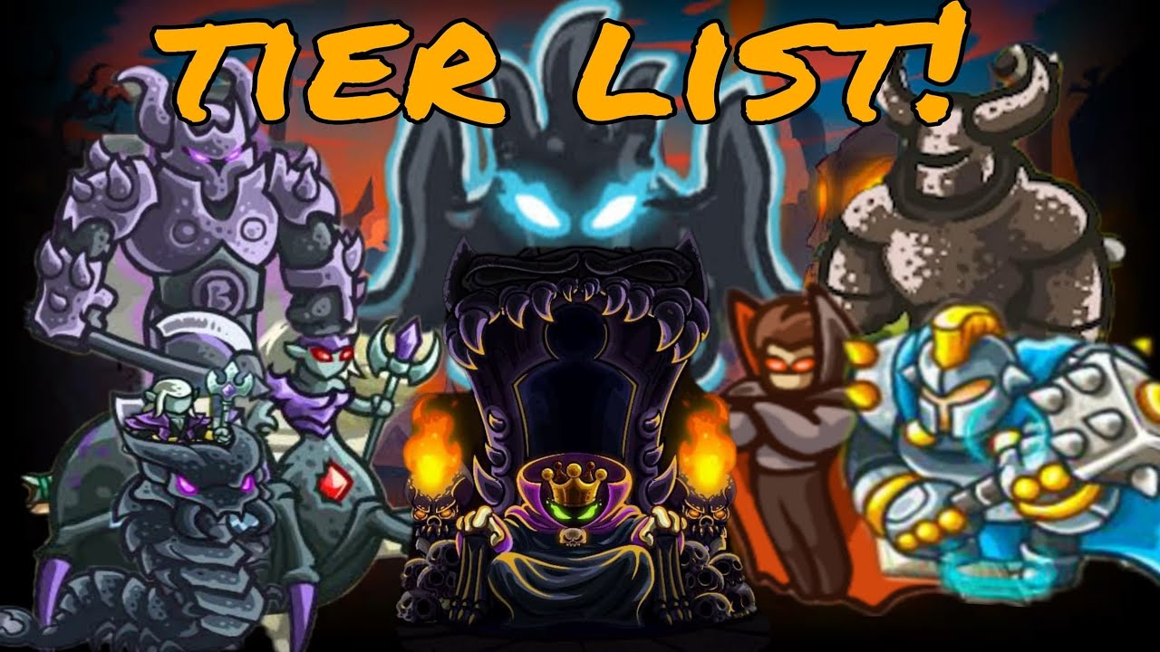 The big bad BOSSES from kingdom rush tier list!