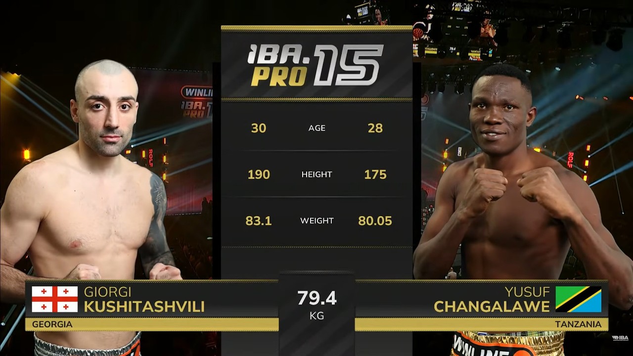 Giorgi Kushitashvili 🇬🇪 vs Yusuf Changalawe 🇹🇿 | IBA.PRO 15 | March 12, 2026