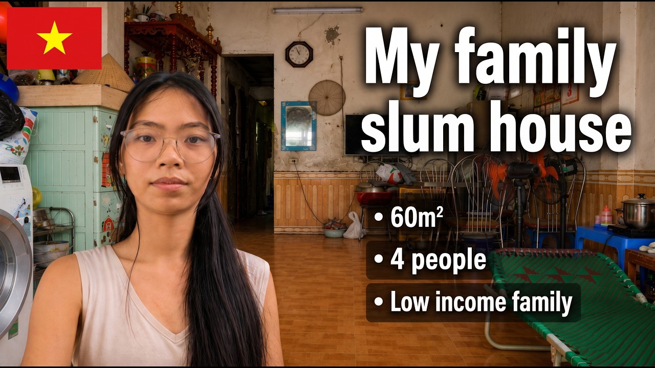 Inside My Family's Slum House | The Raw of Low-Income Family's Reality in Vietnam ,(Low-income life)