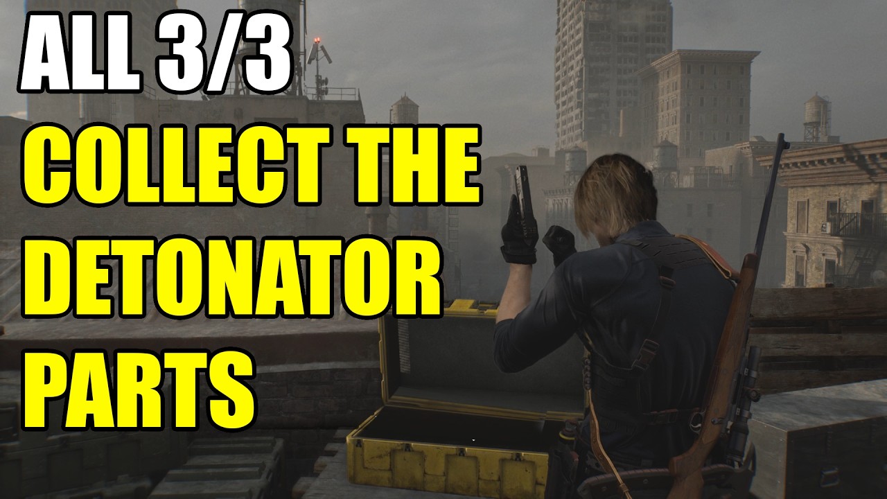Collect The Detonator Parts All 3/3 - Resident Evil Requiem