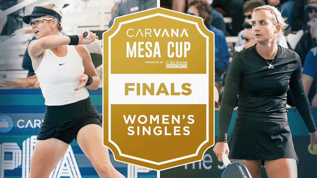 Anna Leigh Waters vs Kate Fahey at the The Carvana Mesa Cup