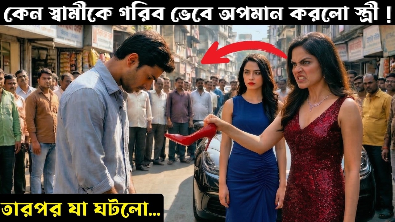 স্বামীকে গরিব ভেবে অপমান করলো স্ত্রী ! পরে জানতে পারলো স্বামী আসলে কোটিপতি