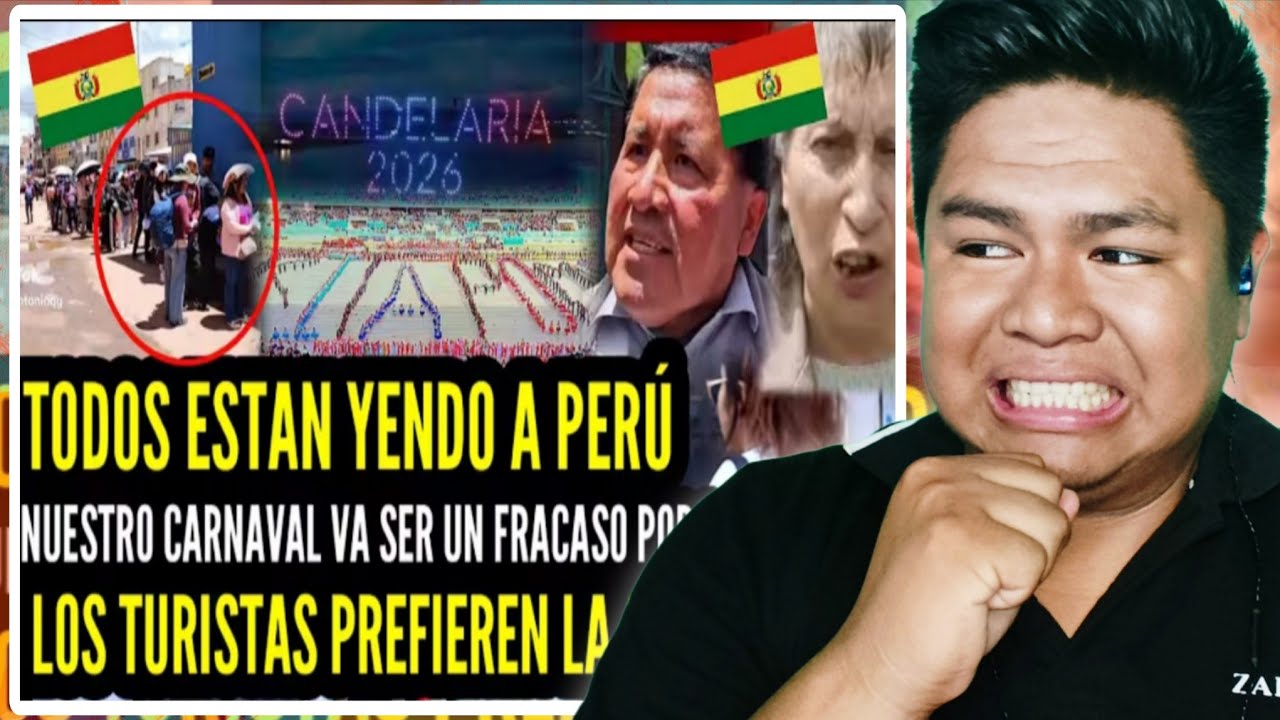 BOLIVIANO REACCIONA A YA NOS GANÓ PERÚ!!😱 CIENTOS de BOLIVIANOS Prefieren LA CANDELARIA