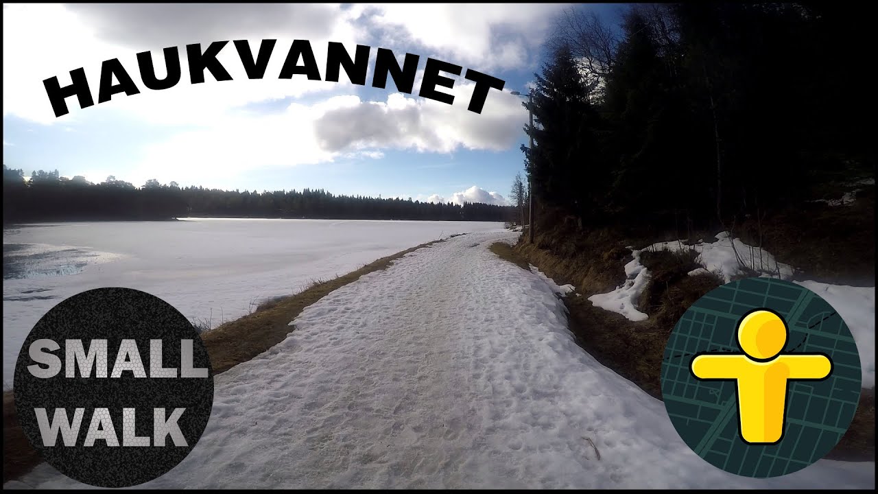 Small Walk around Haukvannet/Trondheim 21.02.02