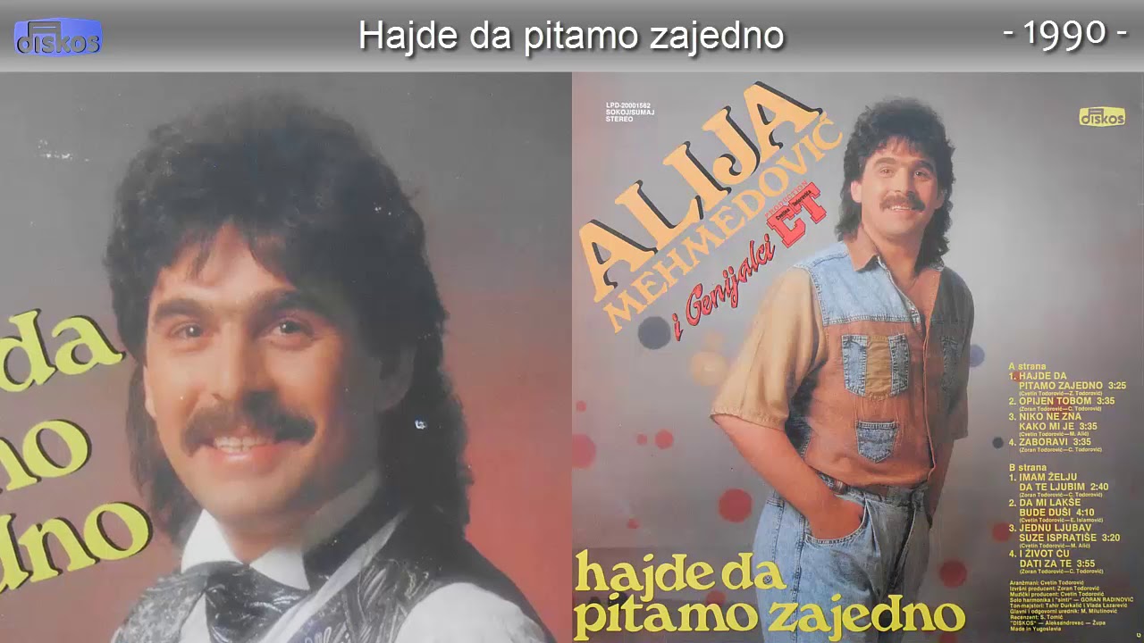 Alija Mehmedovic - Hajde da pitamo zajedno - (Audio 1990)