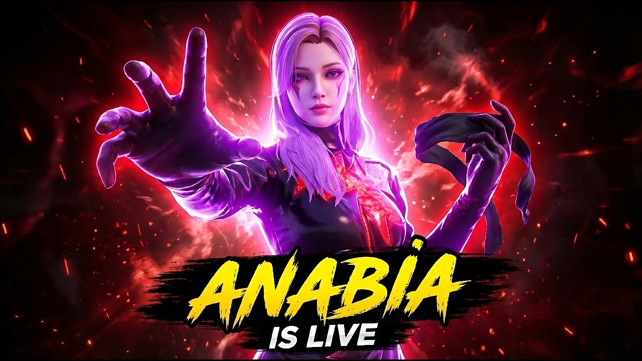 UID CHECK COMMENTS UID FOR I'D REACTIONS🔥ANABIA IS LIVE #freefiremax