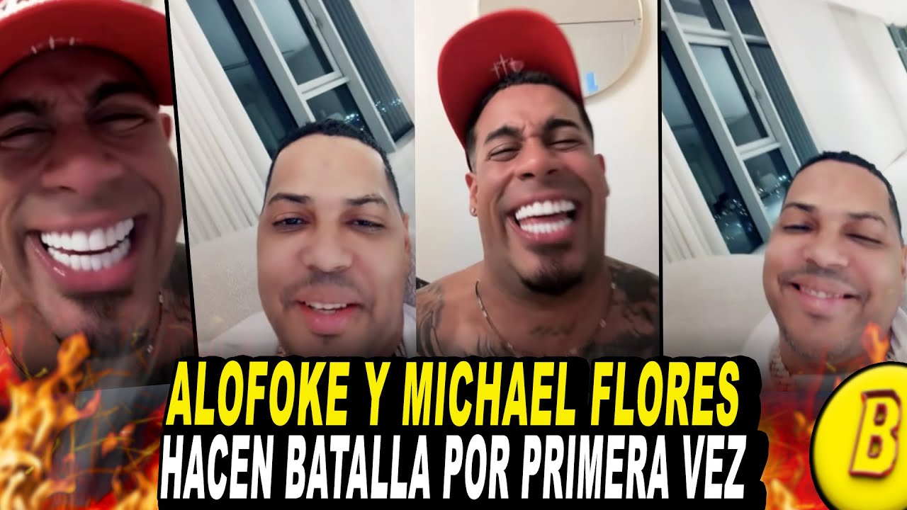 ALOFOKE Y MICHAEL FLORES HACEN BATALLA POR PRIMERA VEZ EN TIKTOK, QUE CURA CON ESTOS DOS 🤣🇵🇷🇩🇴