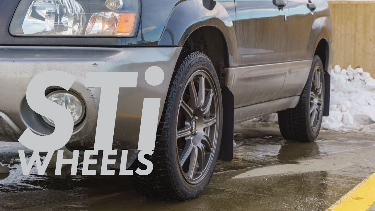 How To Install Mud Flaps on Your Forester + STi BBS Wheels!