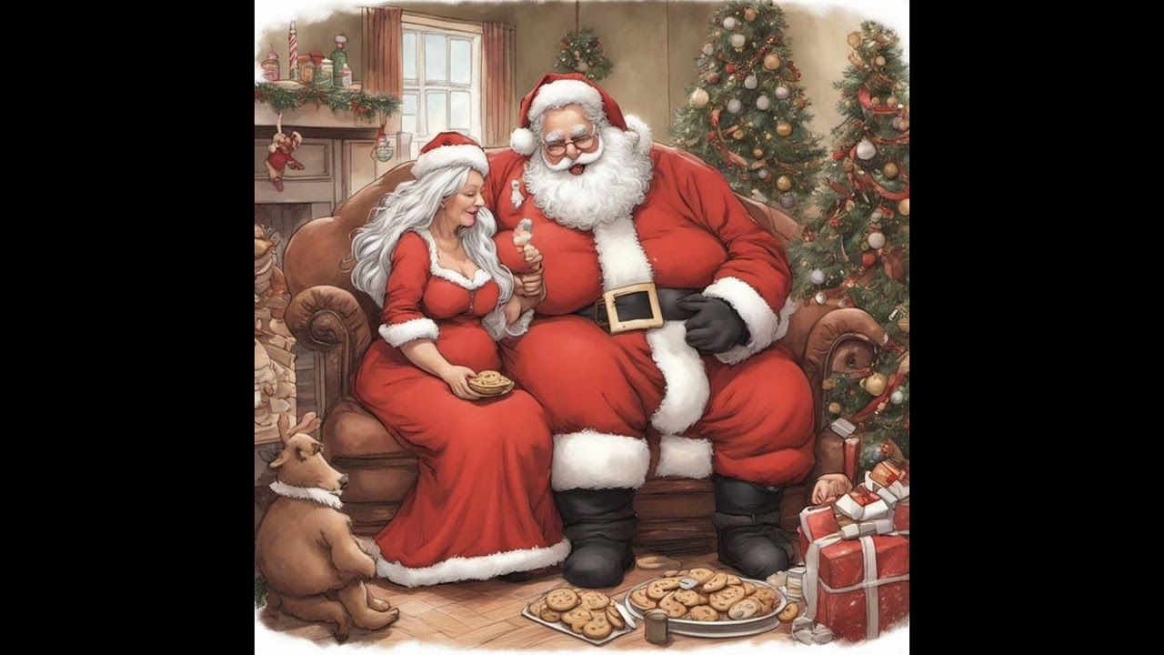 ASMR Milf Clause Stuffs You! (Santa weight gain)