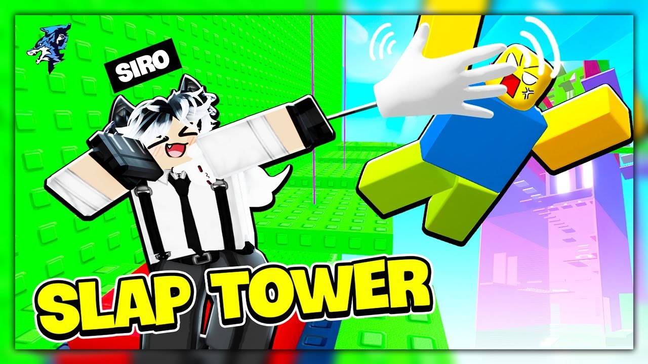 Tui Gặp Siêu Nhân Bay Khi Parkour !!! Siro Bị Troll Trong Slap Tower
