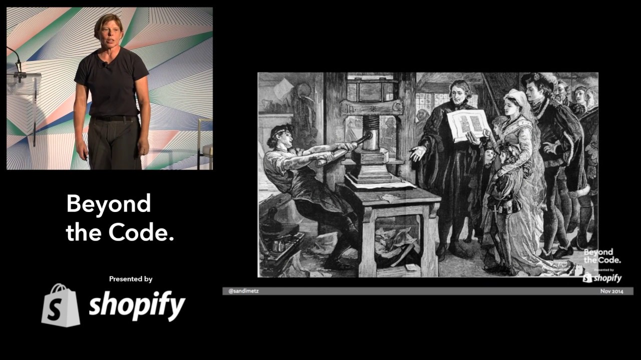 Sandi Metz at Beyond the Code 2016