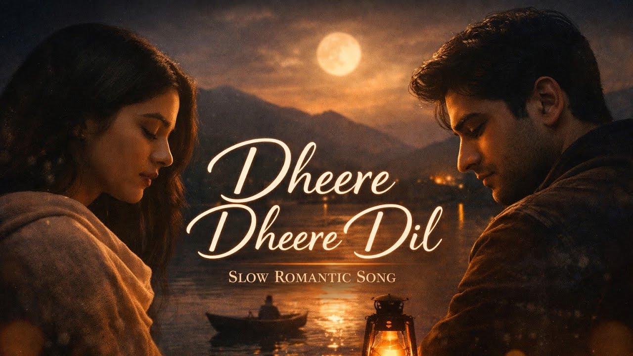 Dheere Dheere Dil 💔 | Hindi Lofi Reverb Song 2025 | Slow Romantic Sad Vibes | Night Feel