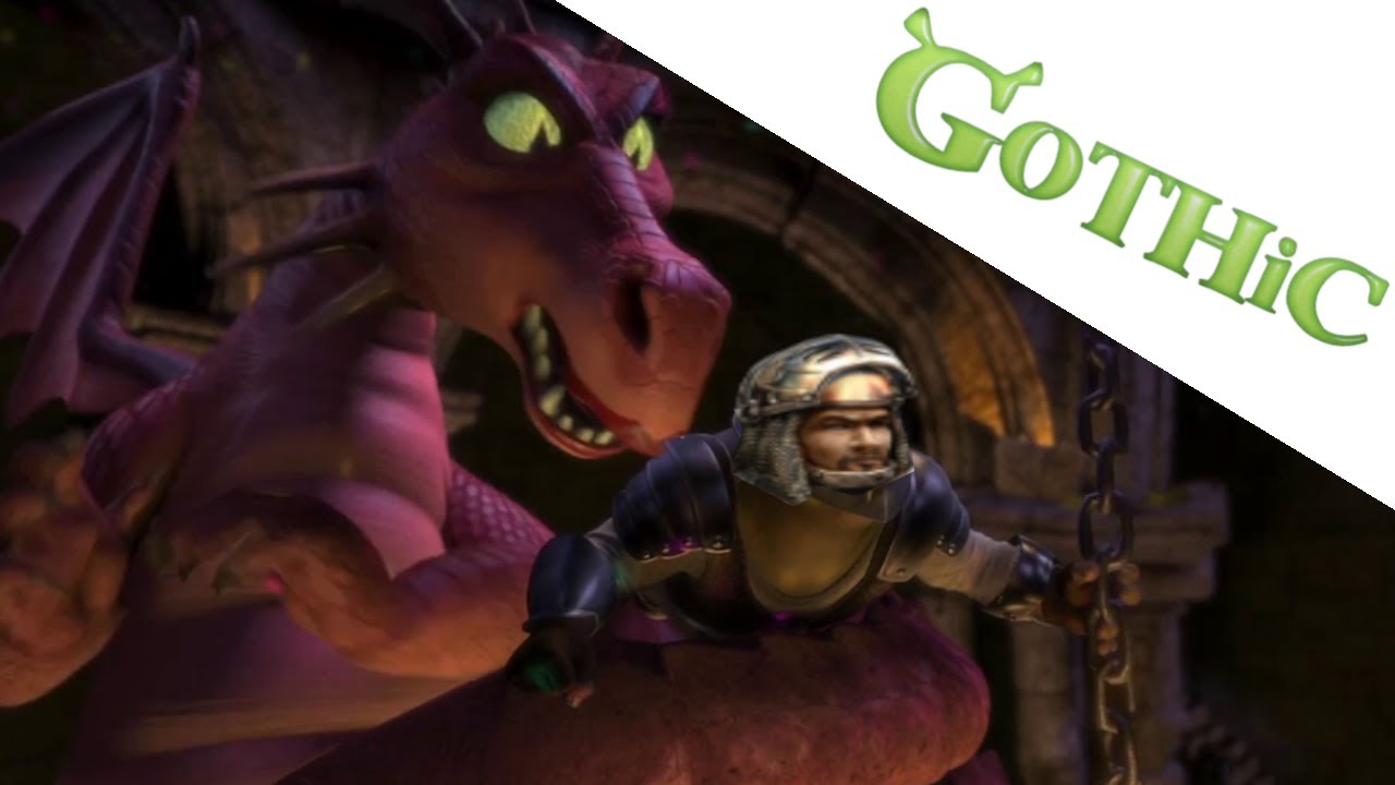 Bezimienny vs Smok [przeróbka Gothic]