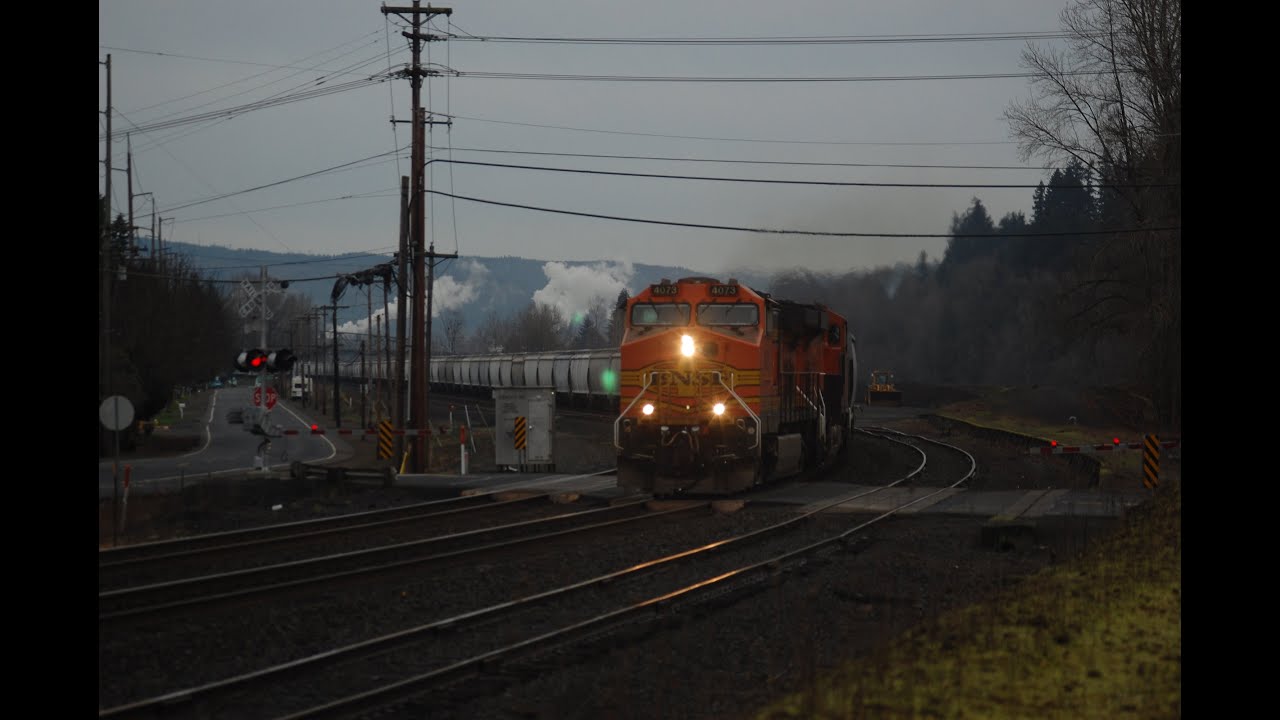 Railfanning the BNSF Seattle Subdivision In the Southern Washington Area
