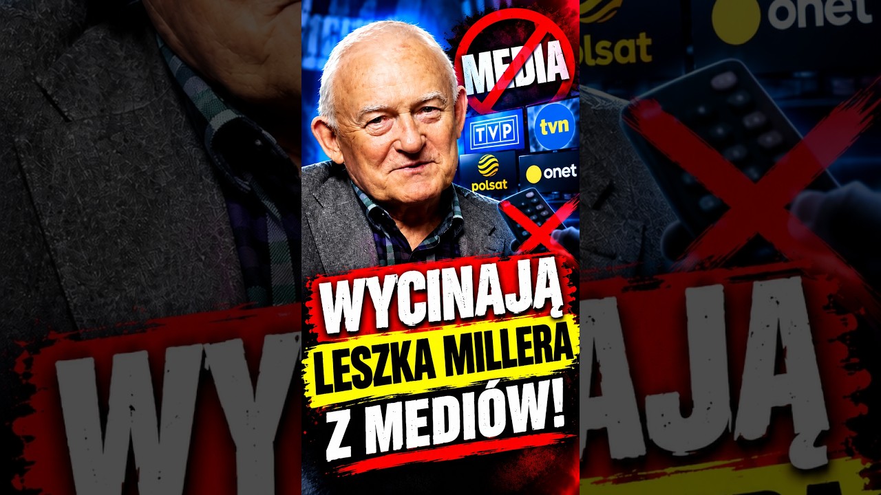 WYCINAJĄ LESZKA MILLERA Z MEDI&Oacute;W! Sprawdź DLACZEGO!
