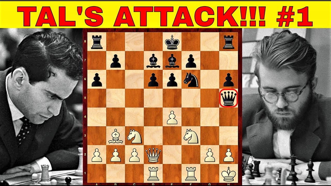 PAPAANO BA UMATAKE SI GM MIKHAIL TAL? #1 || Tal,Mikhail - Larsen,Bent || Interzonal-04 1958 #144