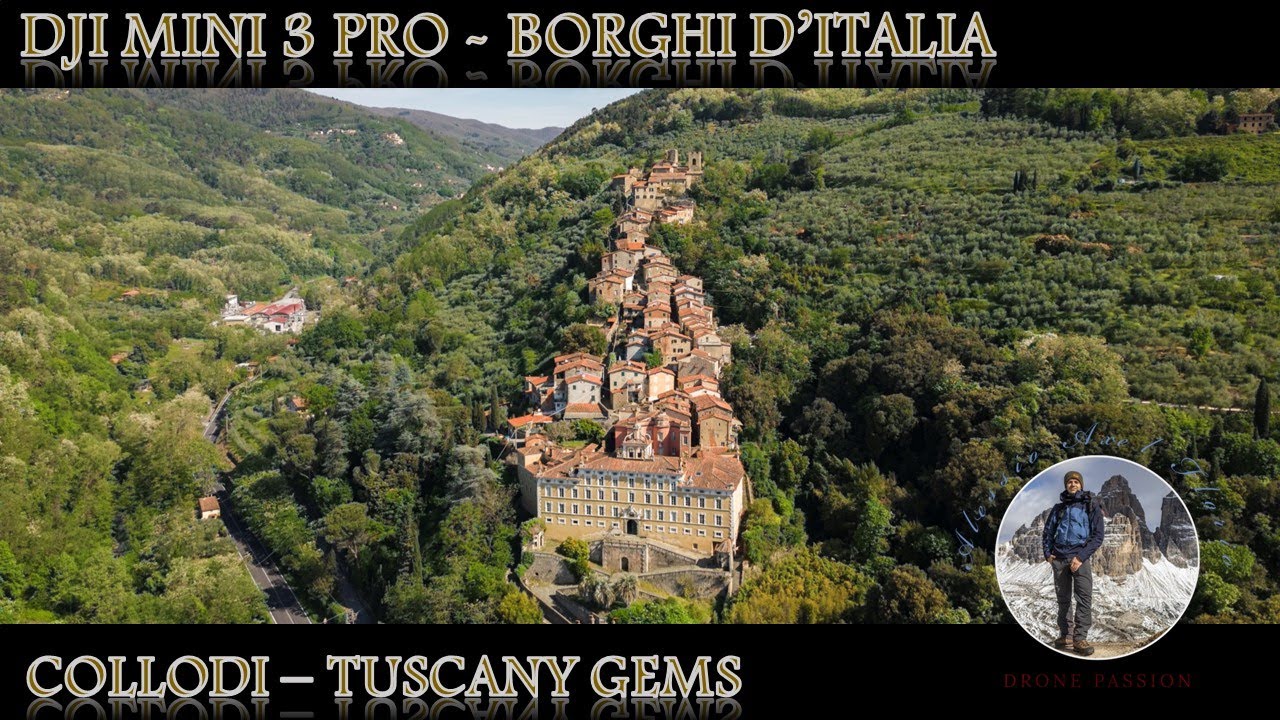 Collodi - Il Borgo tra Storia e Fiaba #travel #italy #4k #djimini3pro #vlog #tuscany