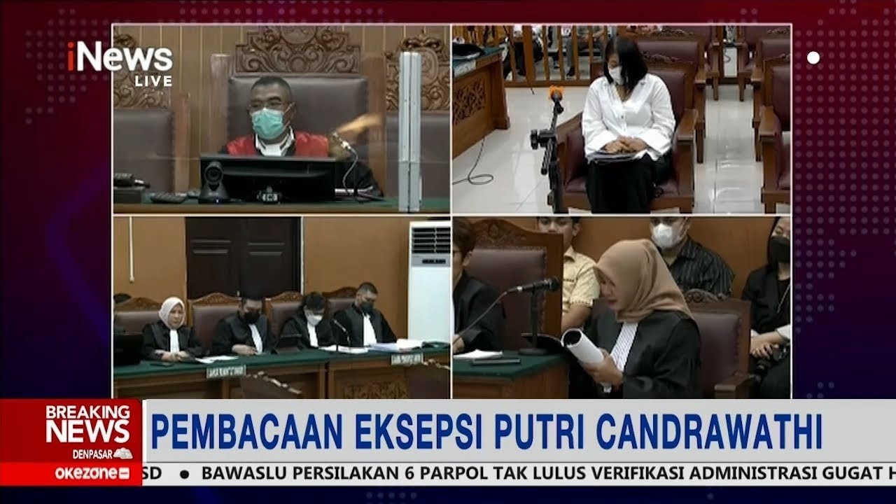 Tangis Putri Candrawathi saat Pengacara Bacakan Eksepsi Peristiwa di Magelang #BreakingNews 17/10