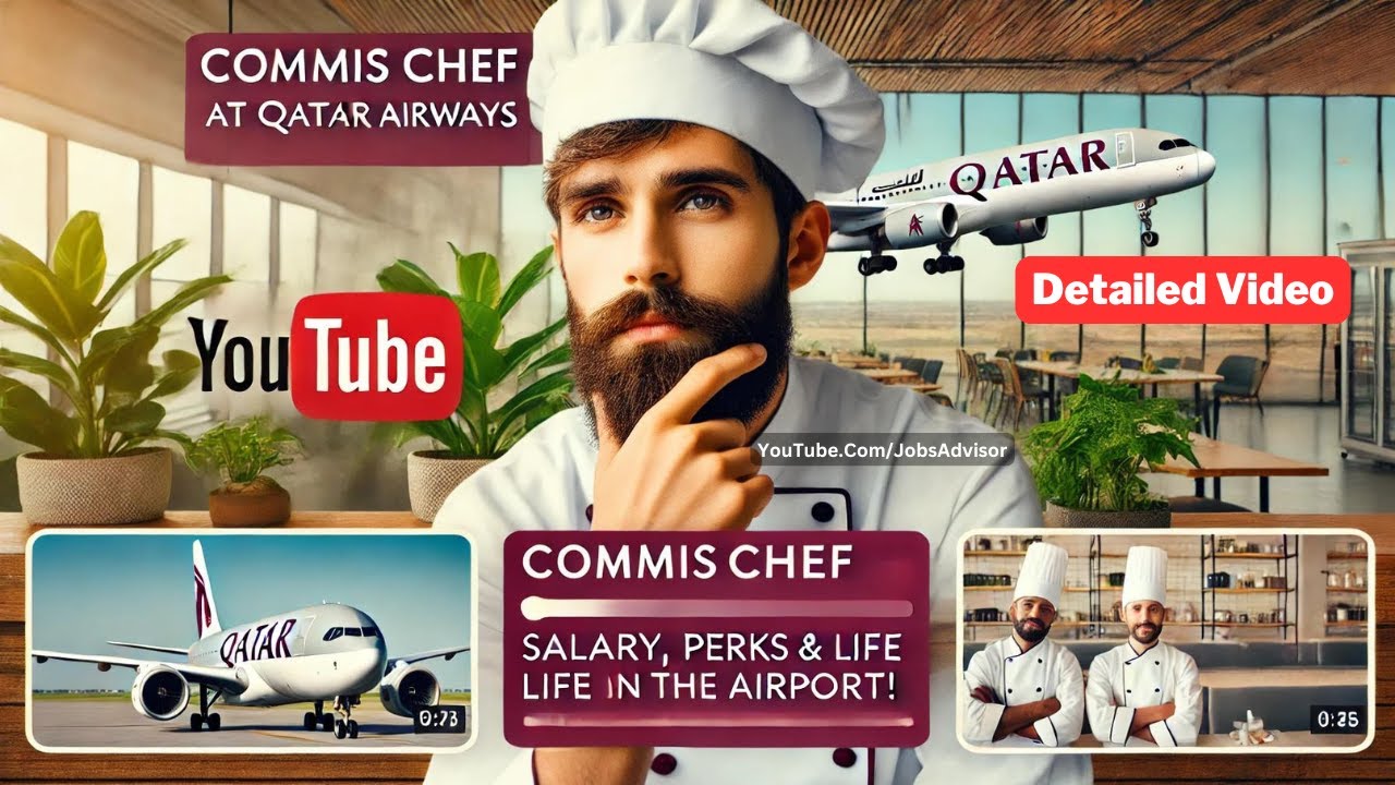 Помощник повара в Qatar Airways: зарплата, льготы и жизнь в аэропорту!