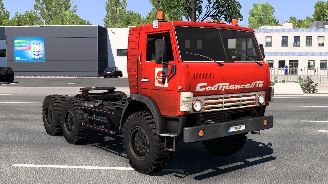 КамАЗе 4410/6450 из Златоуста в сторону Миасса  везу топлива Euro Truck Simulator 2#ets
