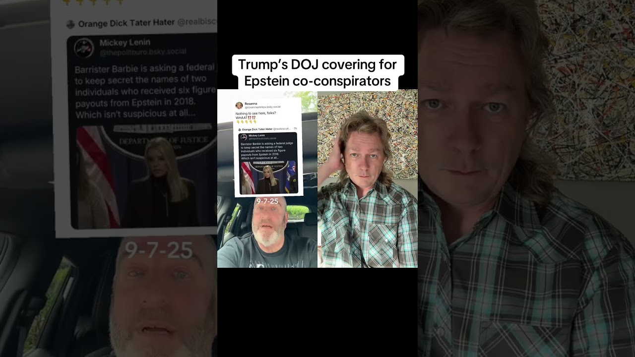 Trump&rsquo;s DOJ COVERING FOR EPSTEIN CO-CONSPIRATORS #duet #epstein #epsteinfiles #coverup #doj #maga
