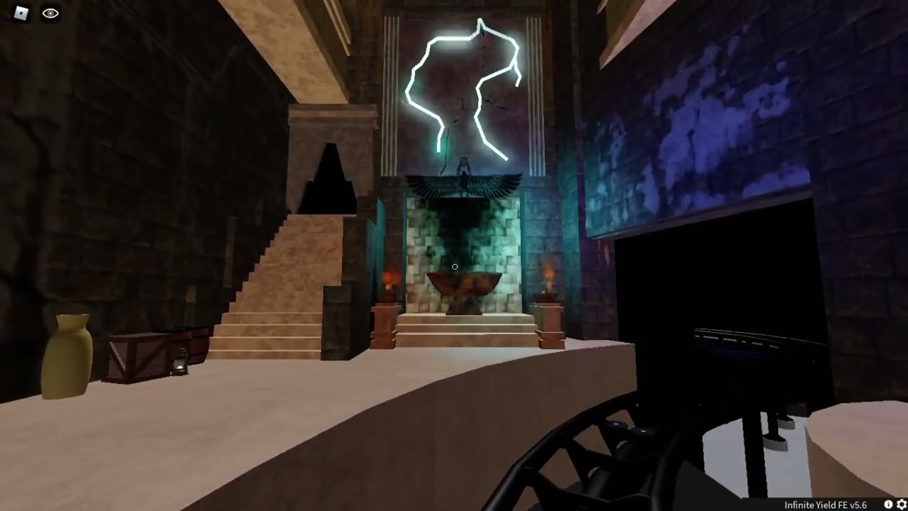 [LIGHTS ON] Universal Roblox Theme Park | Revenge of the Mummy LIGHTS ON