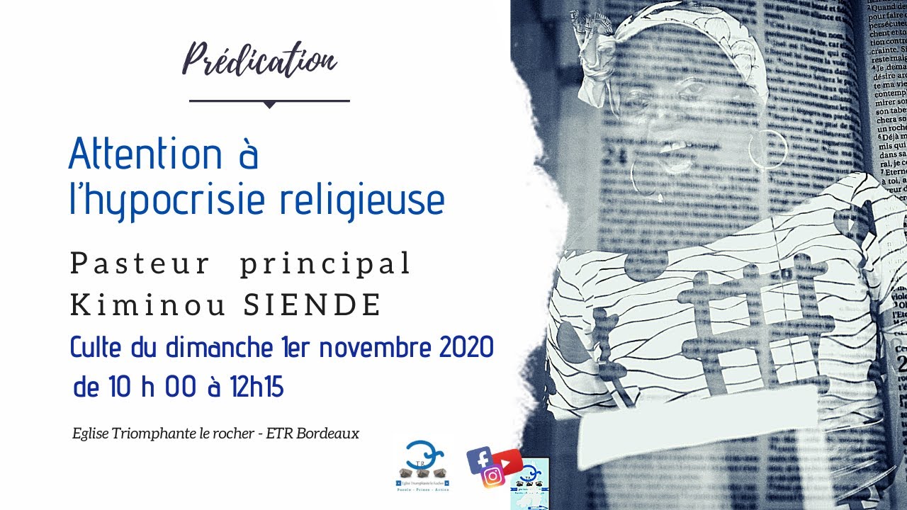 Prédication : Attention à l'hypocrisie Spirituelle