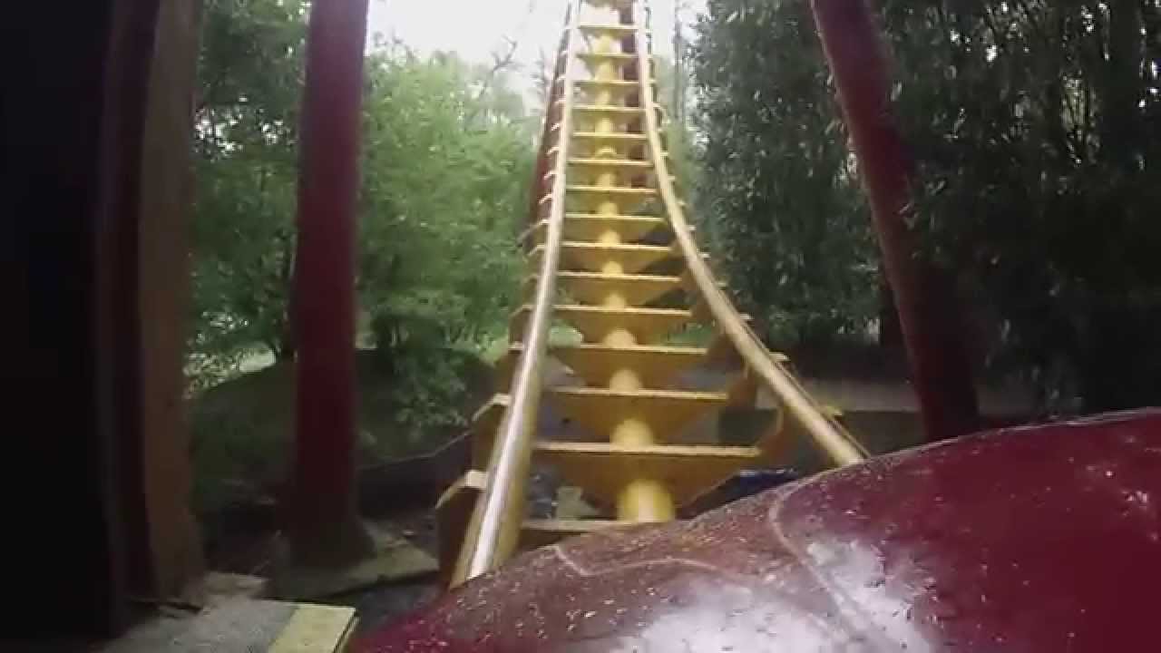 Grand 8 à Bellewaerde avec une Go pro