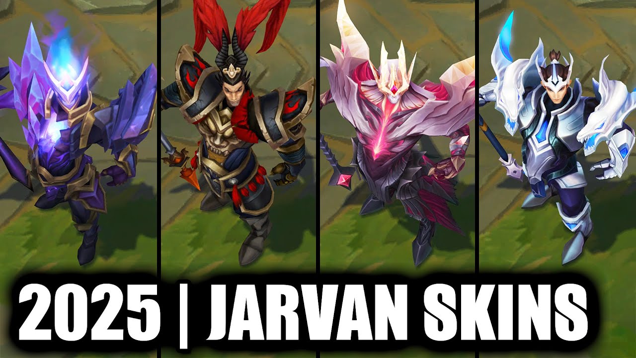 ALL JARVAN IV SKINS SPOTLIGHT 2025 | League of Legends