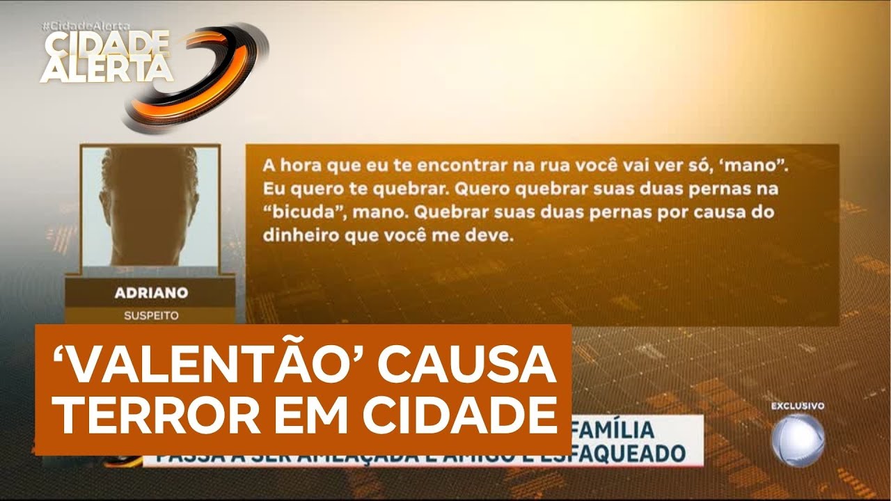 Terror no interior: &lsquo;valent&atilde;o&rsquo; ataca tatuador e faz amea&ccedil;as a homem endividado